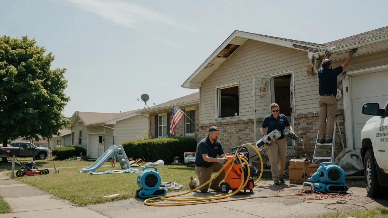 Water Damage Restoration in Morral, OH near me